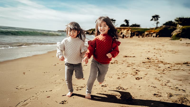 Family outfit inspiration for a portrait session — coordinated neutral tones