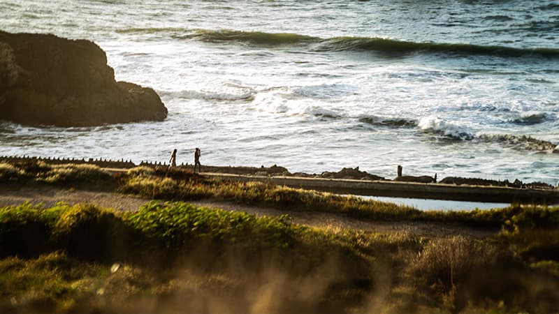 Scenic golden hills in the Bay Area — a popular photo session location